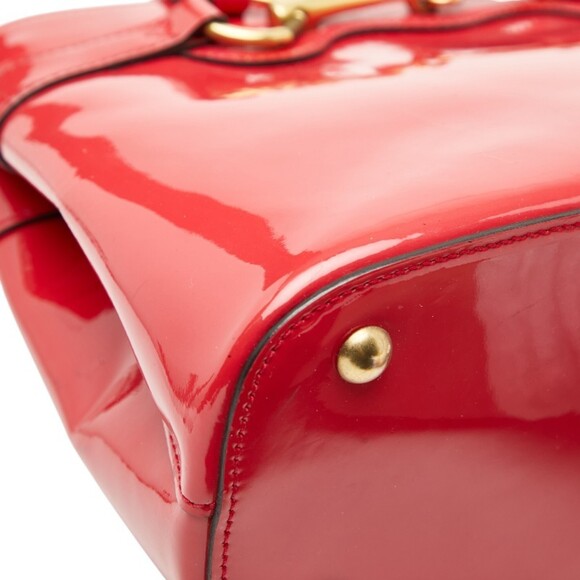 Gucci Horsebit Handbag in Pink Patent Leather for Women - Picture 5 of 10